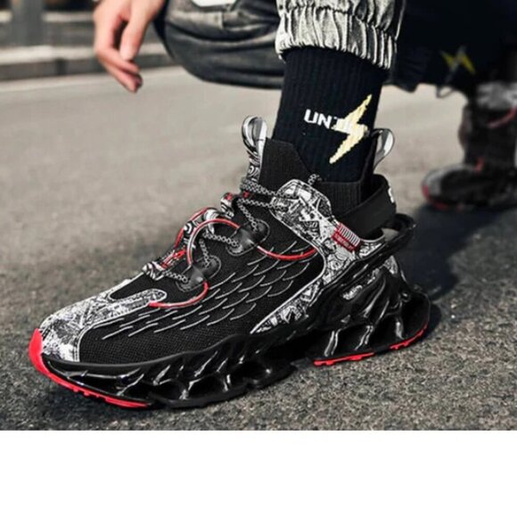 Soberblay Blade Sneakers Non Slip Running Athletic Tennis - Picture 3 of 9